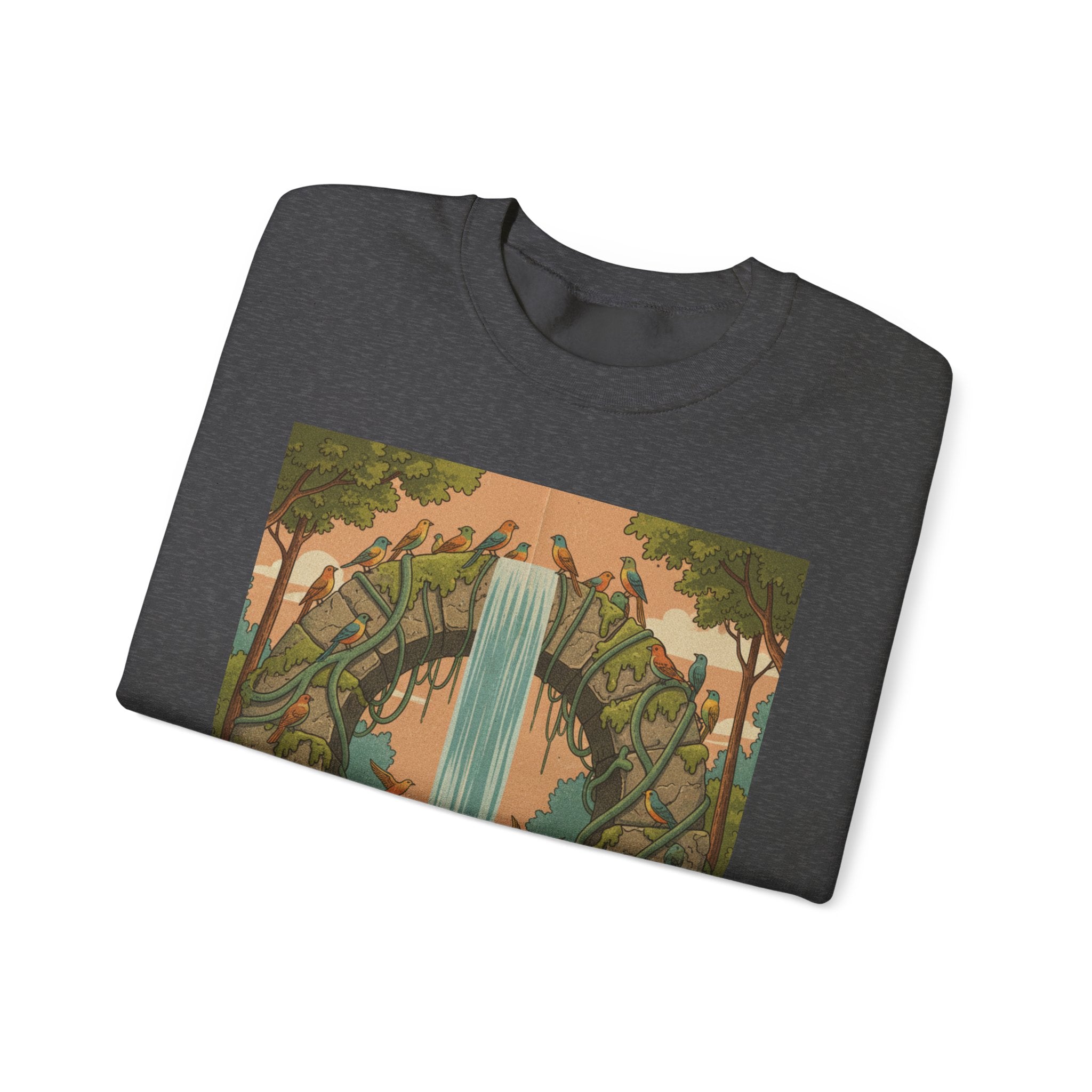 Ancient Stone Arch Crewneck | Surreal Nature Monument