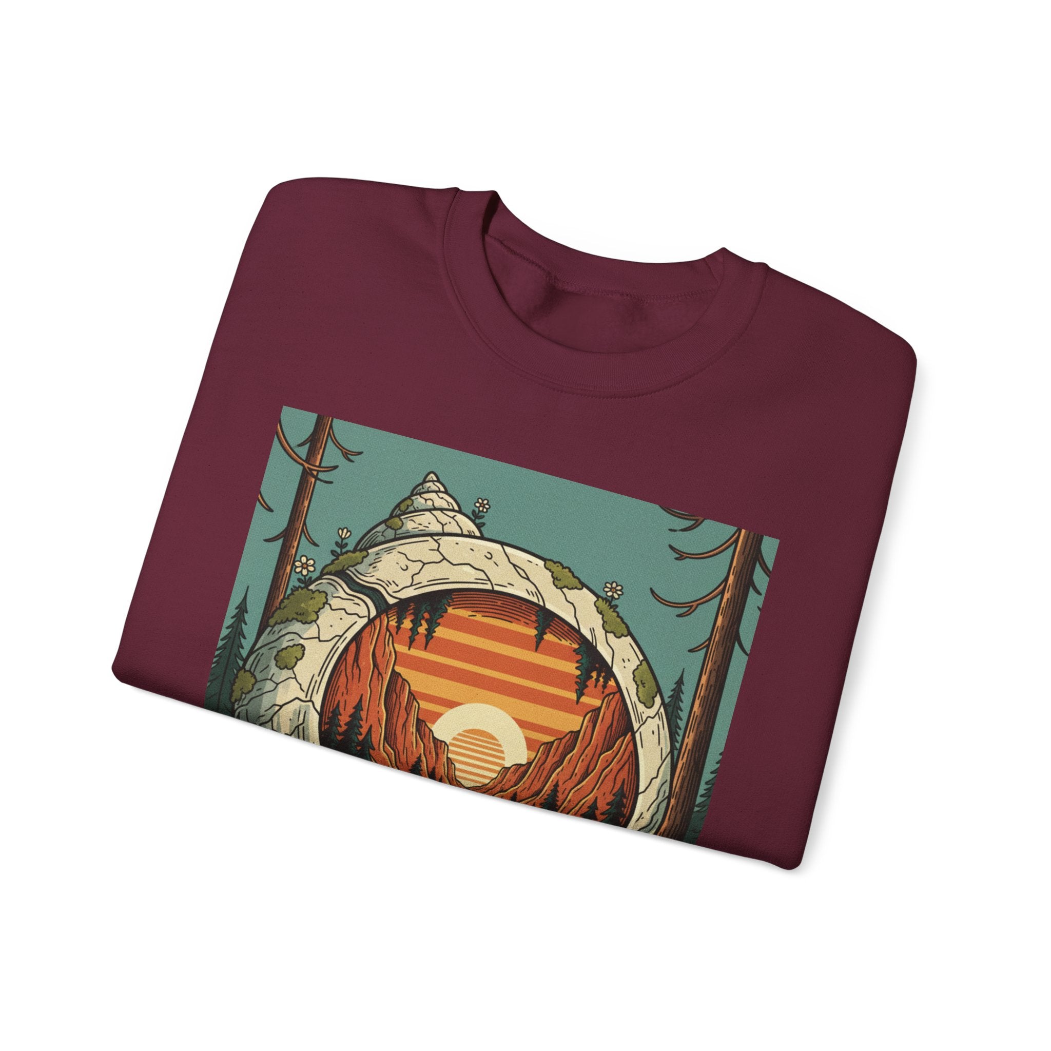 Adventure Sunset Crewneck Sweatshirt