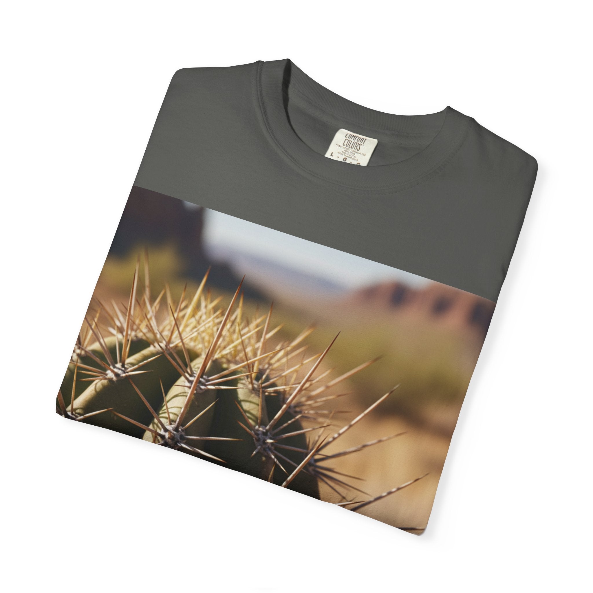 Cactus Photo T-shirt | Desert Succulent Print