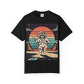 1970s Retro Raccoon Astronaut T-Shirt – Vintage Desert Canyon Sci-Fi Graphic Tee
