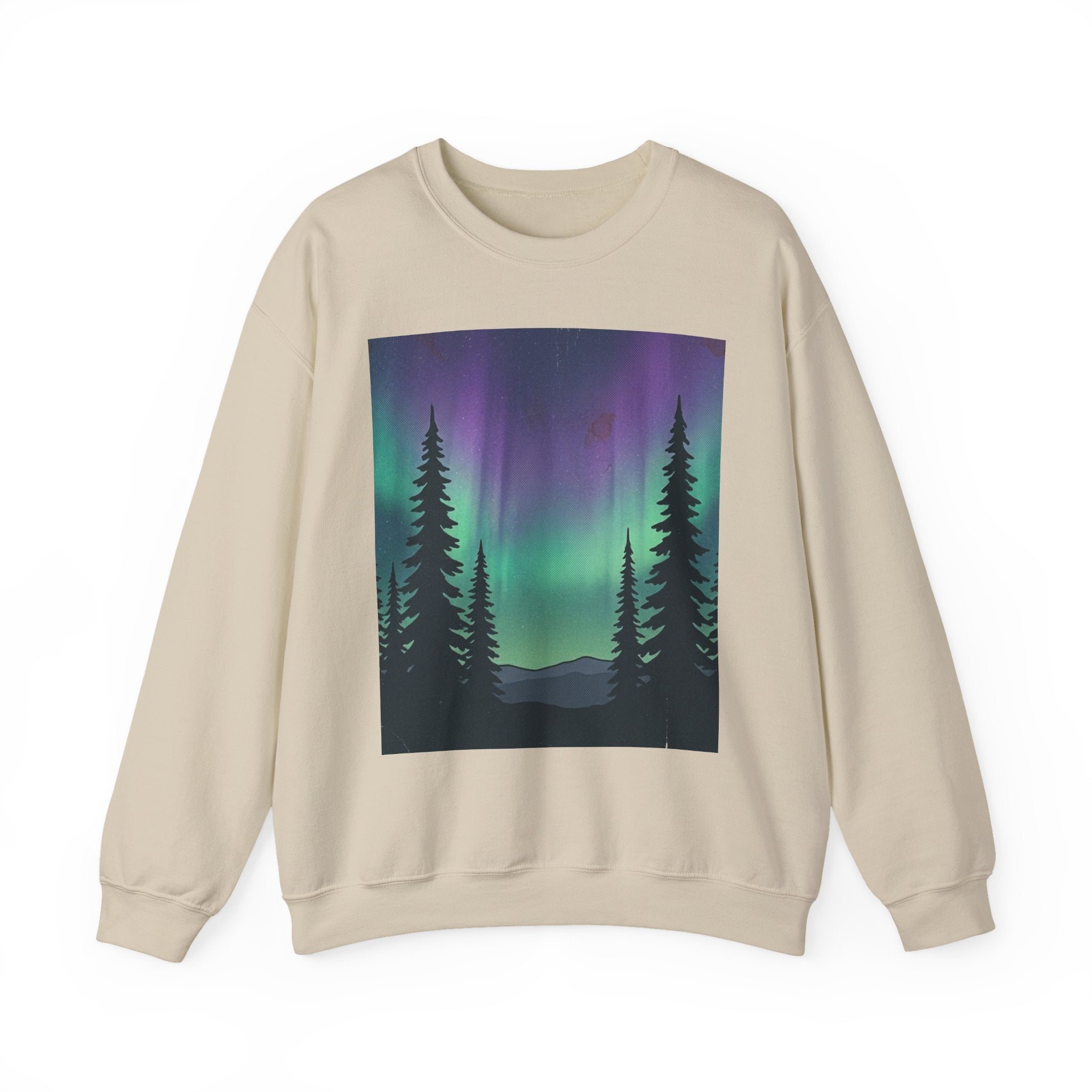 Aurora Forest Crewneck Sweatshirt