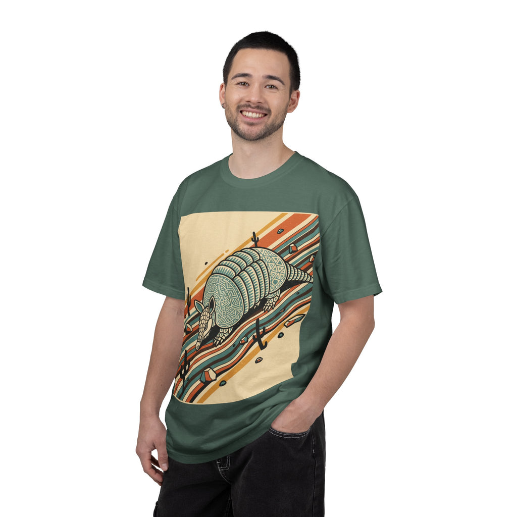 Armadillo Desert Graphic T-Shirt — Retro Southwest Vibe