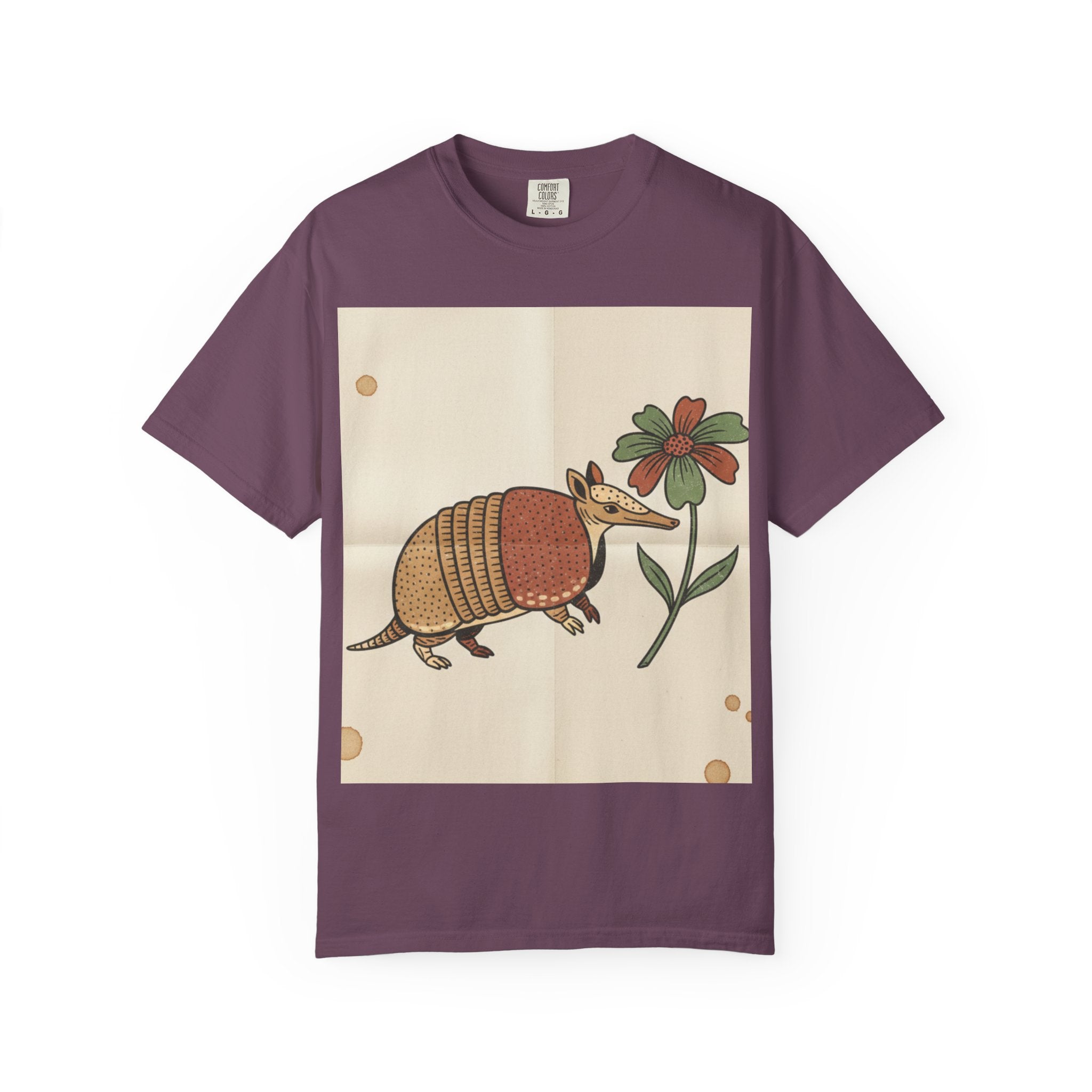 Armadillo & Blossom Graphic T-Shirt