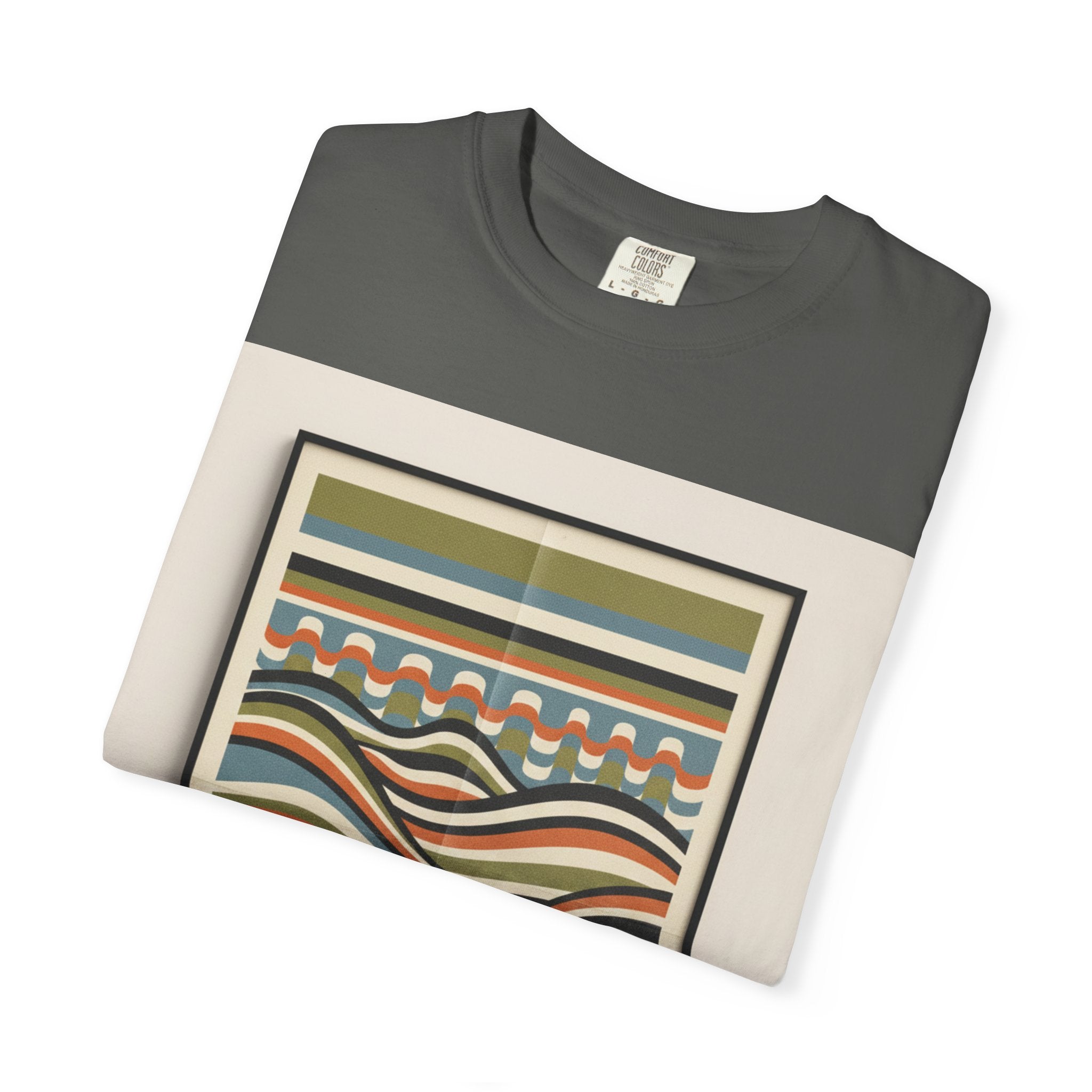 Abstract Retro Waves T-Shirt