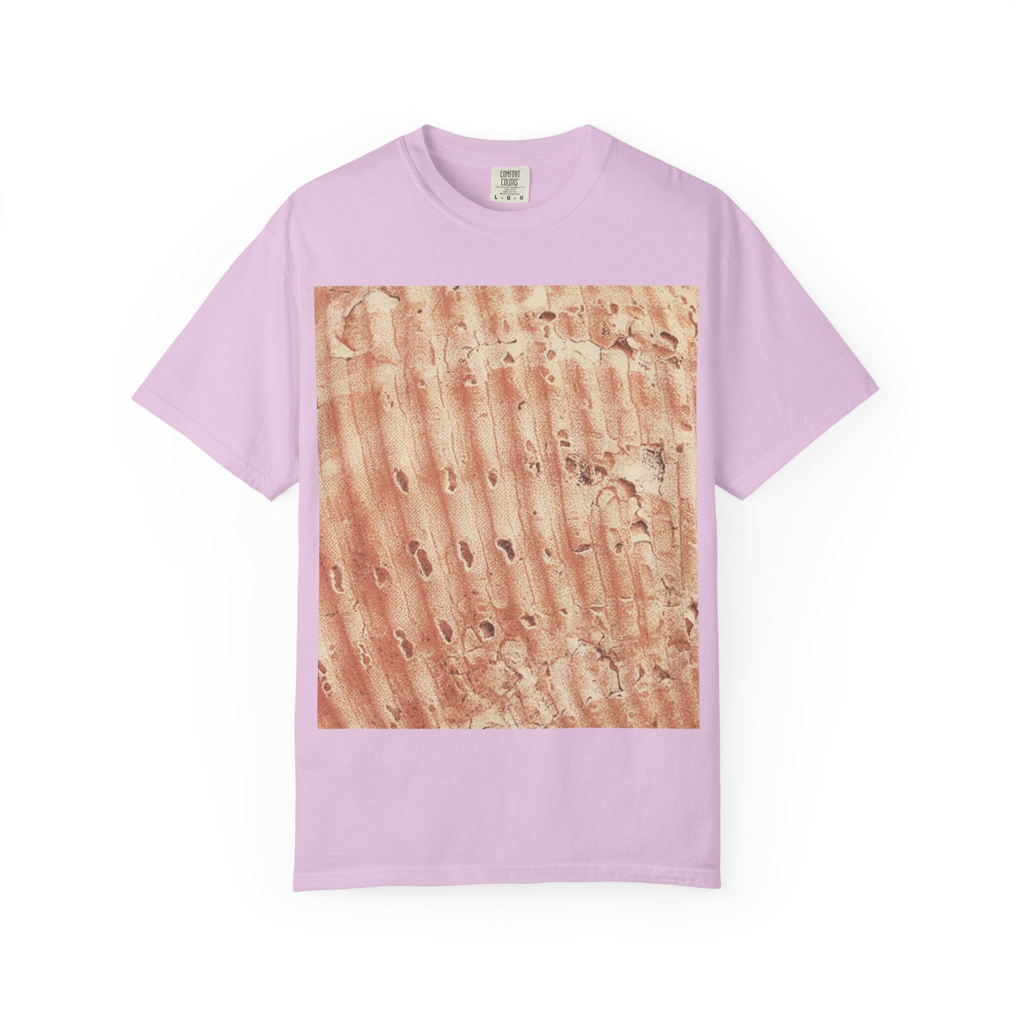 Abstract Sand Ripple T-Shirt — Beach Texture Graphic Tee