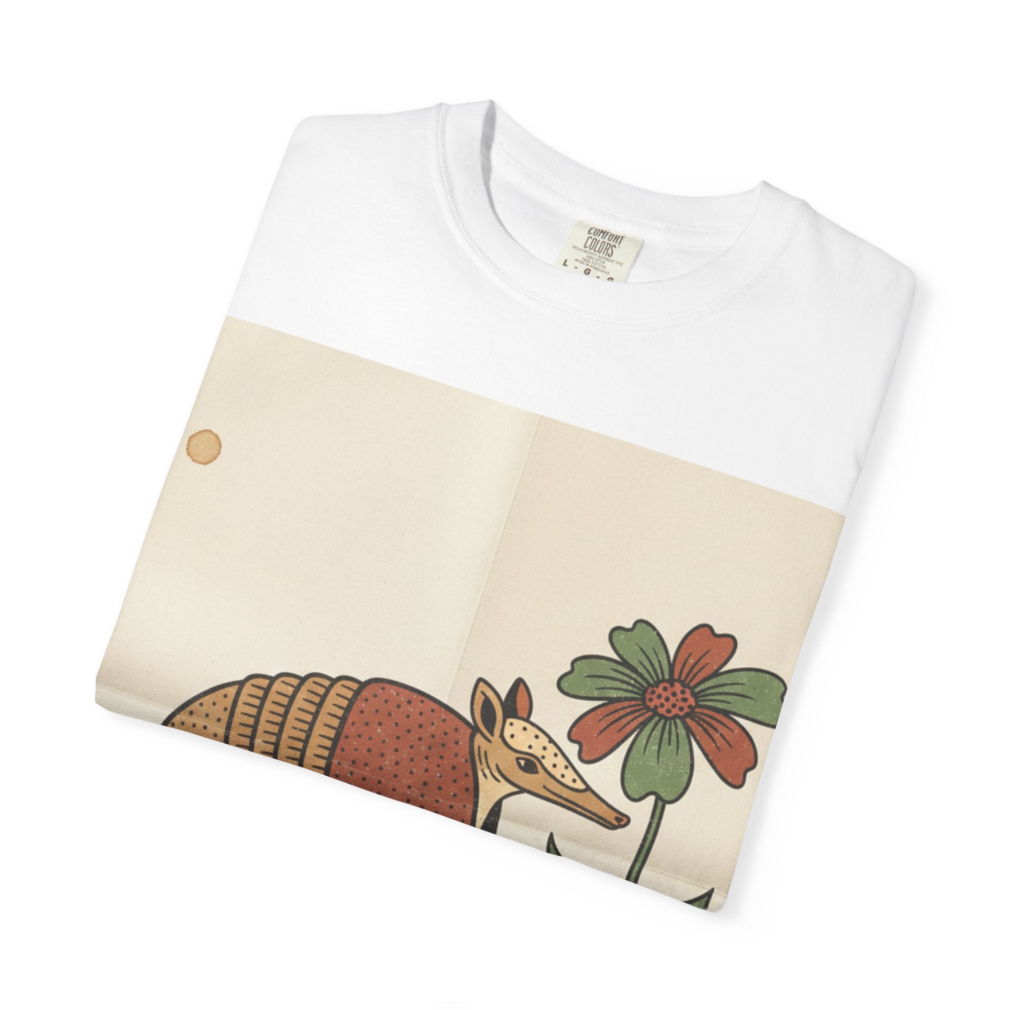 Armadillo & Blossom Graphic T-Shirt