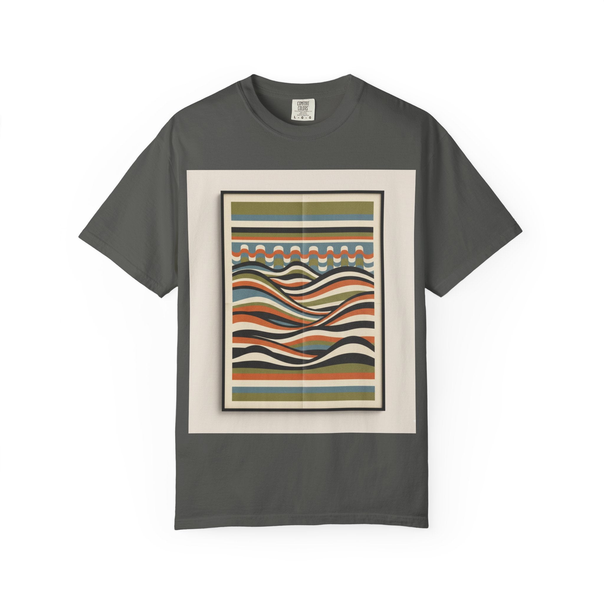 Abstract Retro Waves T-Shirt
