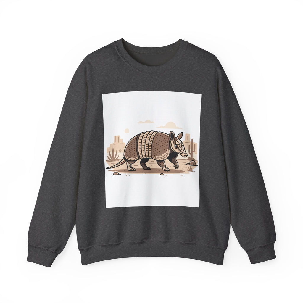 Armadillo Graphic Sweatshirt – Desert Wildlife Crewneck