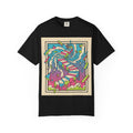 Abstract Stairway Art T-Shirt — Colorful Surreal Landscape Graphic Tee