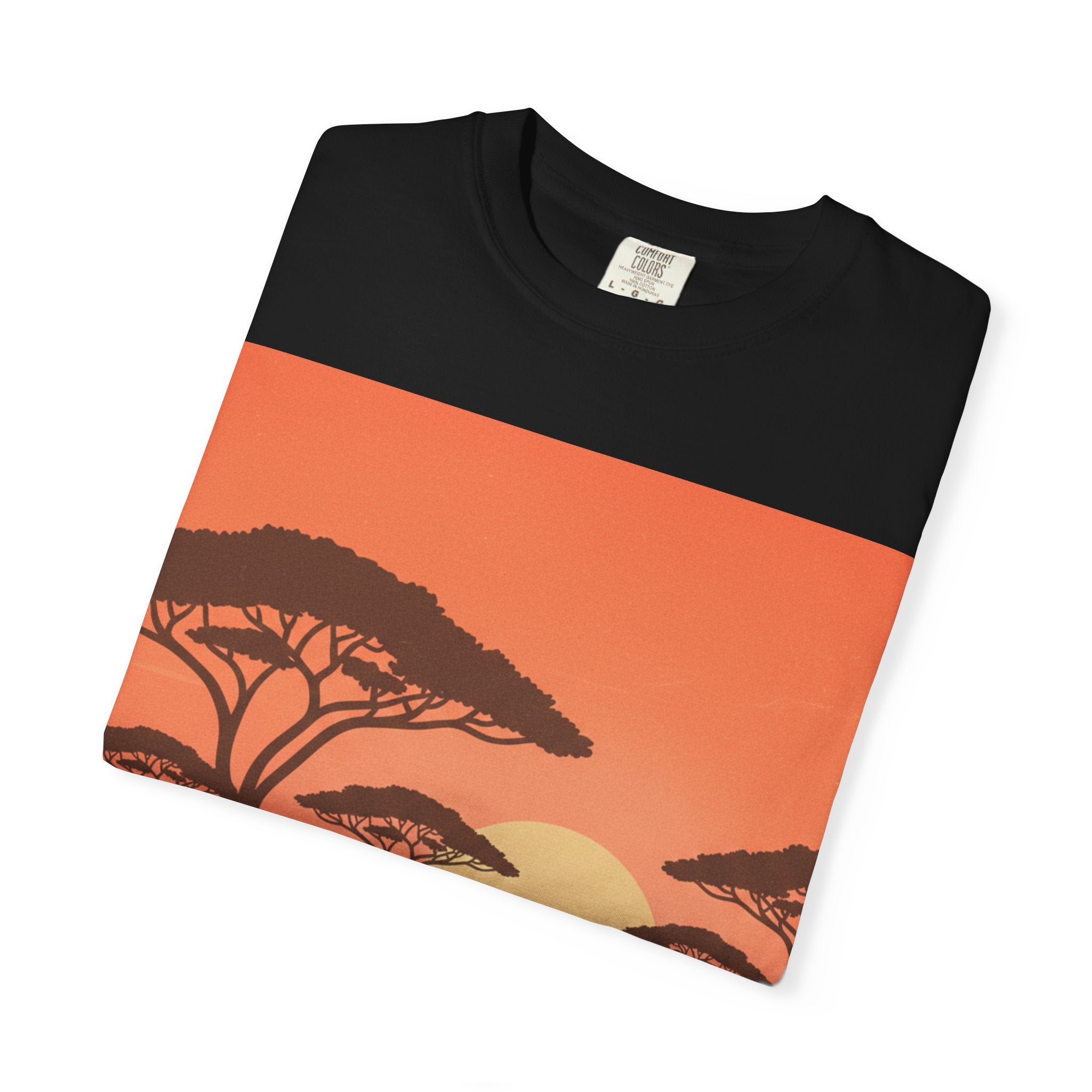 African Sunset T-Shirt — Serengeti Savanna Graphic Tee