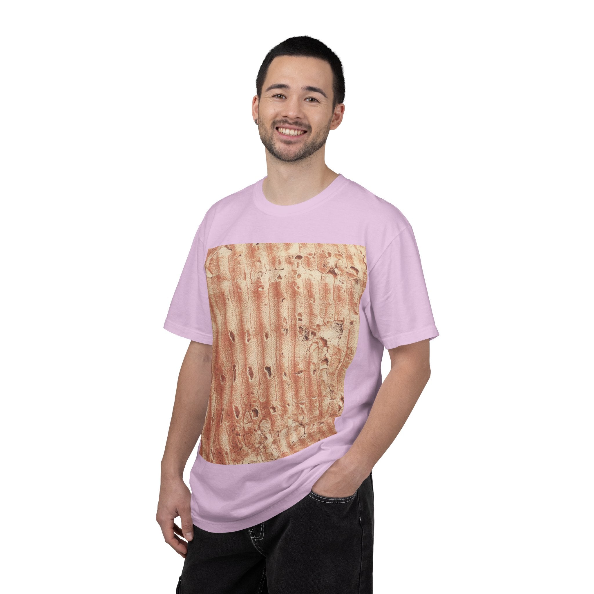 Abstract Sand Ripple T-Shirt — Beach Texture Graphic Tee