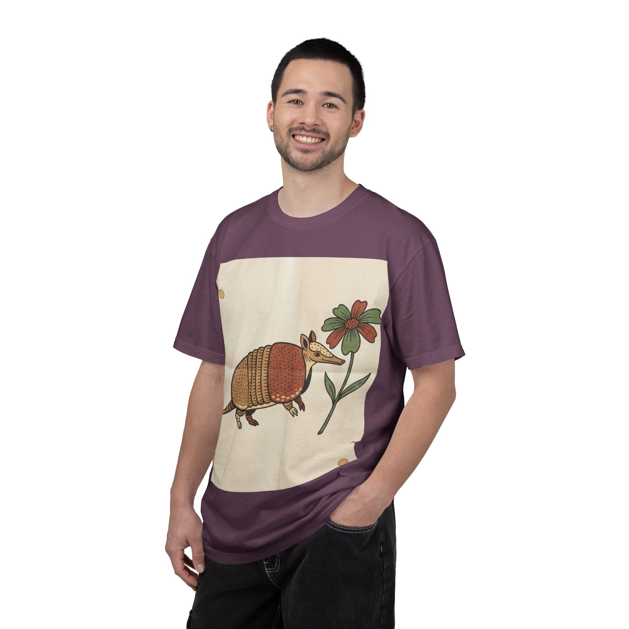 Armadillo & Blossom Graphic T-Shirt