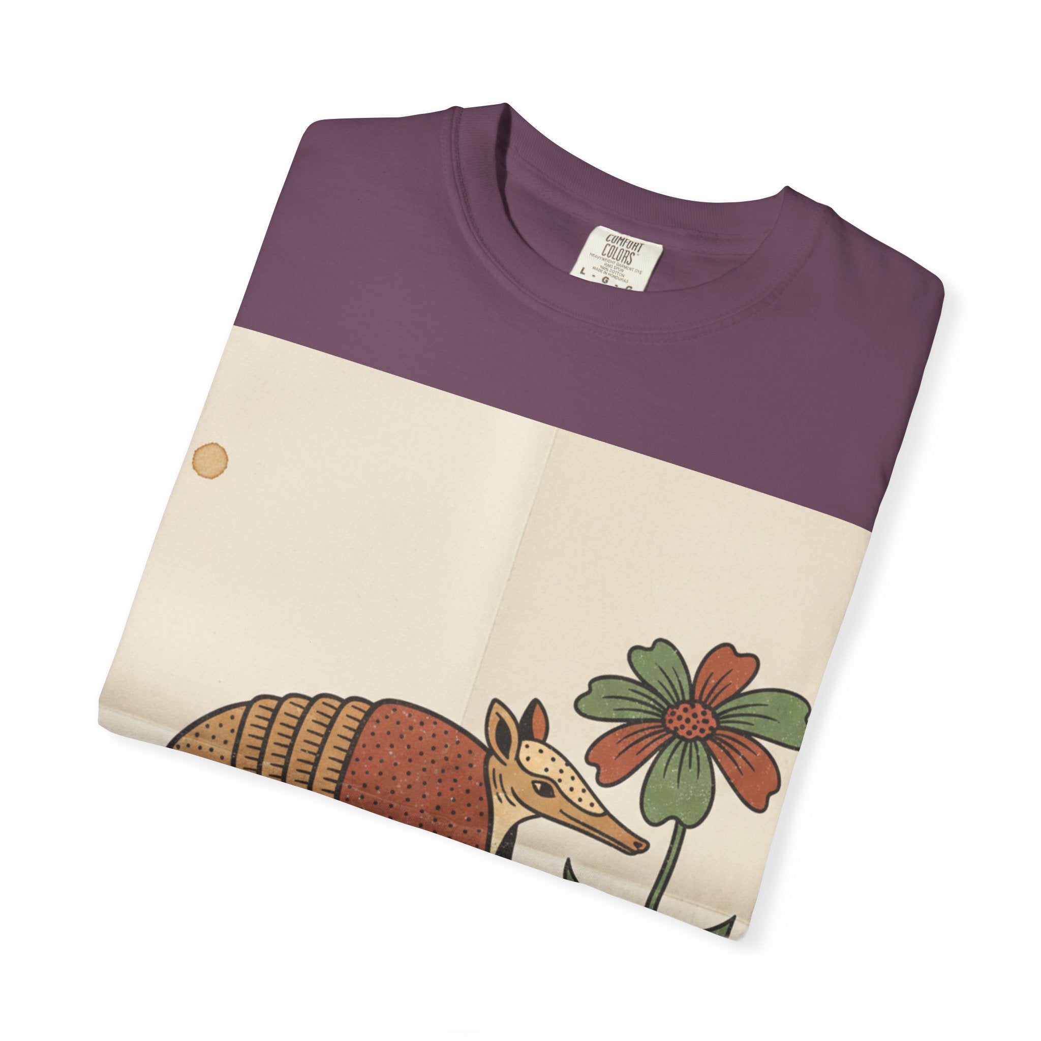 Armadillo & Blossom Graphic T-Shirt