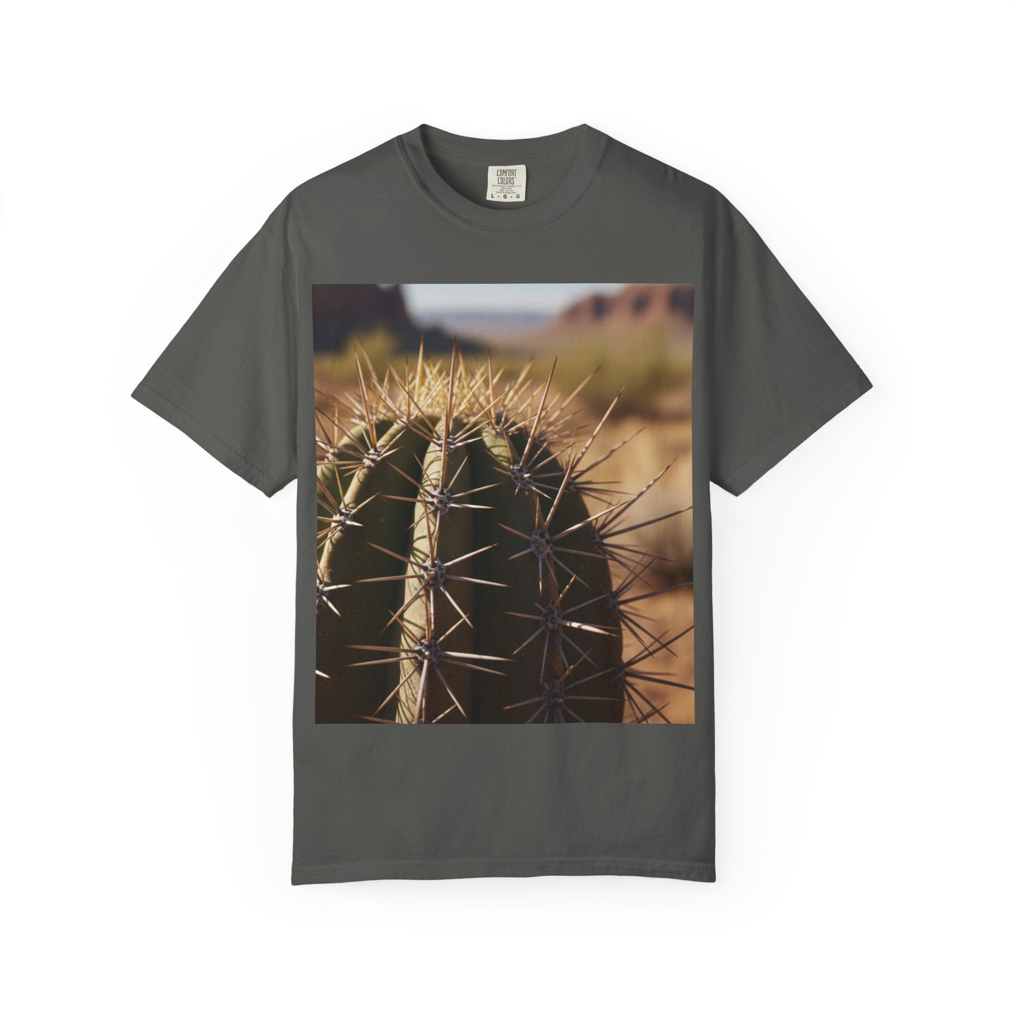 Cactus Photo T-shirt | Desert Succulent Print