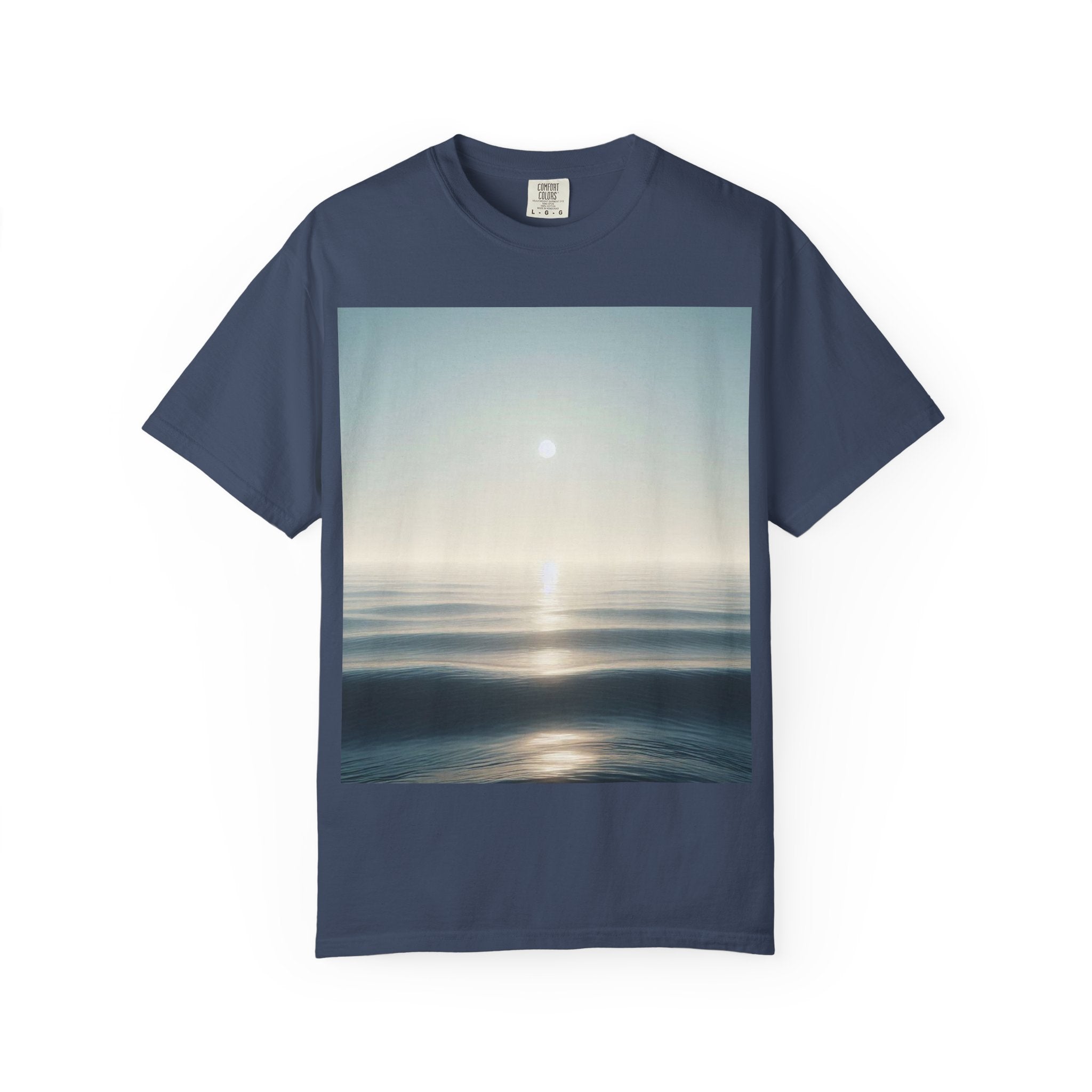 Calm Ocean Sunrise T-Shirt | Seascape Sunset Photography