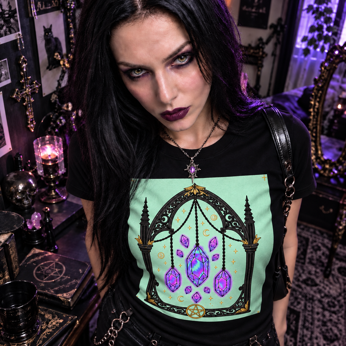Midnight Crystal Tee